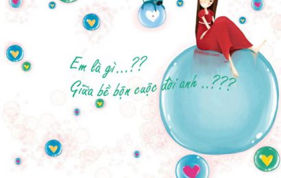 Em là gì giữa bề bộn đời anh?