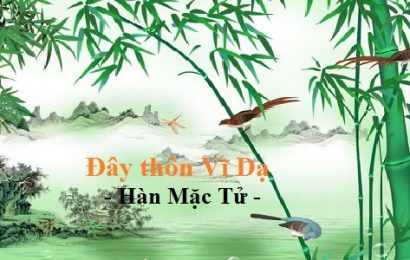 ĐÂY THÔN VĨ DẠ