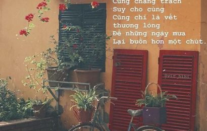 CÓ MỘT NGƯỜI GIỜ ĐÃ CHẲNG CÒN THƯƠNG