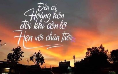 PHÍA SAU LÀ QUÁ KHỨ NHƯNG TRƯỚC MẶT LÀ TƯƠNG LAI