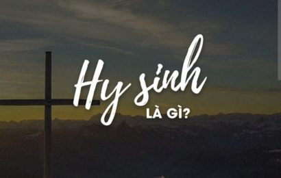 HỎI NƠI NÀO DẠY TÔI SỐNG HY SINH?