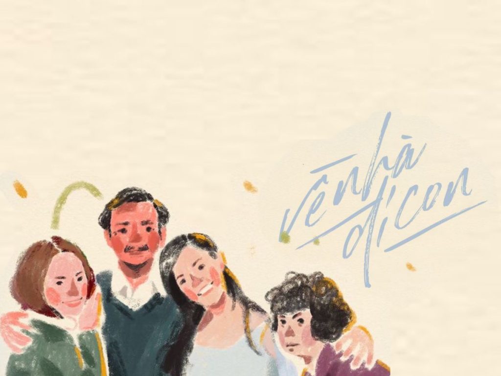 Cho con một lần được nắm lấy tay ba